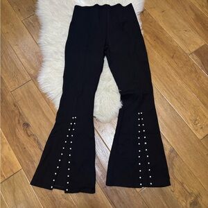 Investments Black Flare Pants